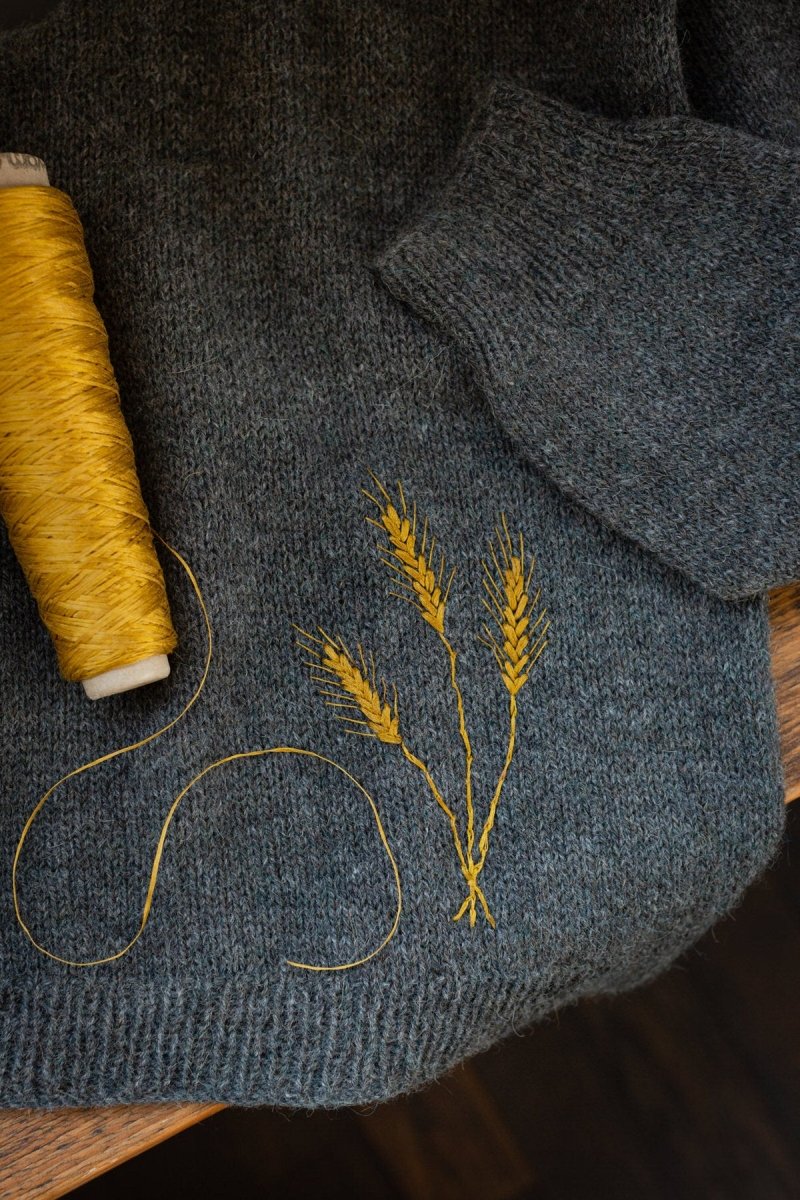 Embroidery on Knits - Laine Magazine