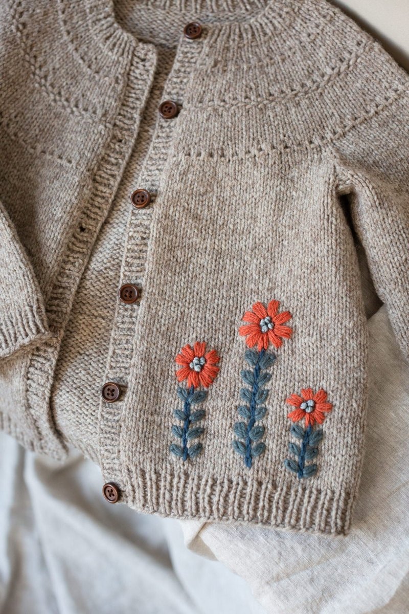 Embroidery on Knits - Laine Magazine