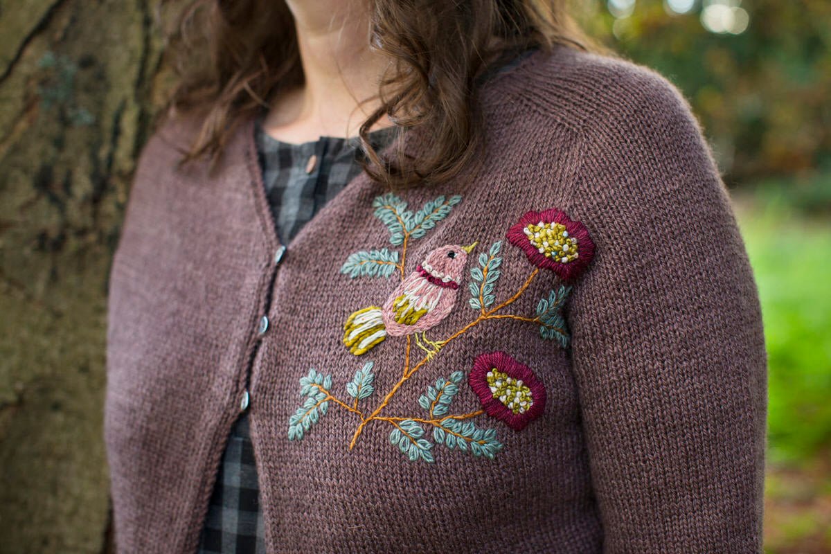 Embroidery on Knits - Laine Magazine