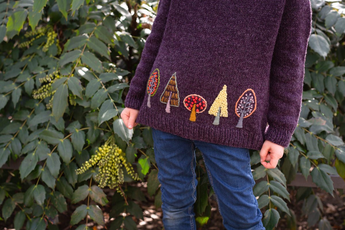 Embroidery on Knits - Laine Magazine