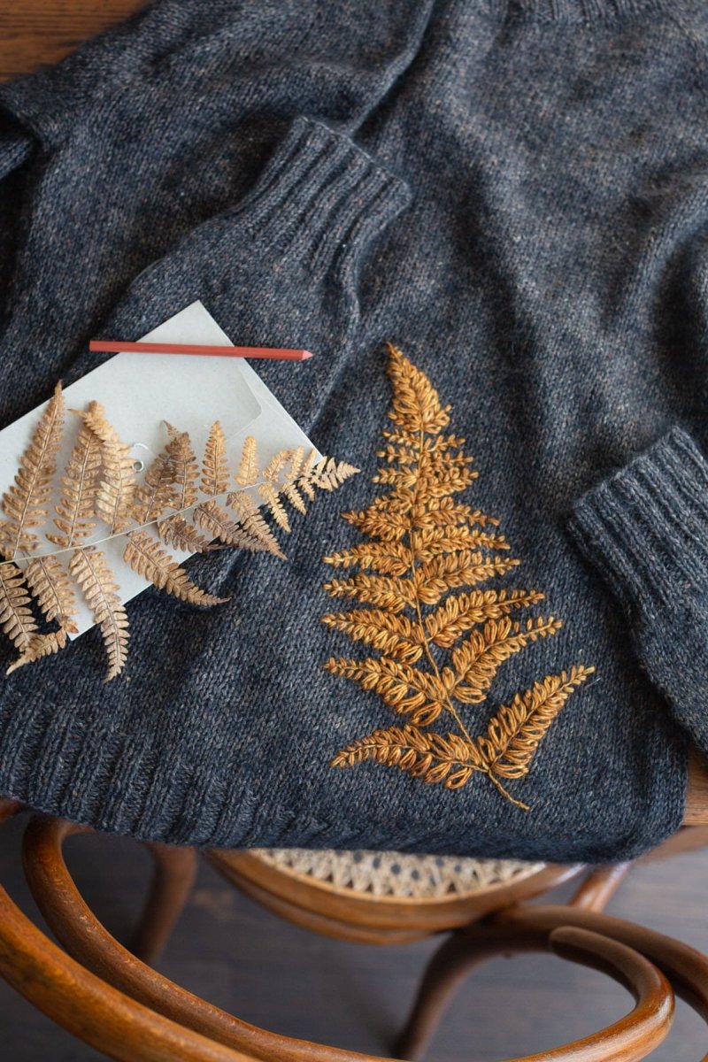 Embroidery on Knits - Laine Magazine