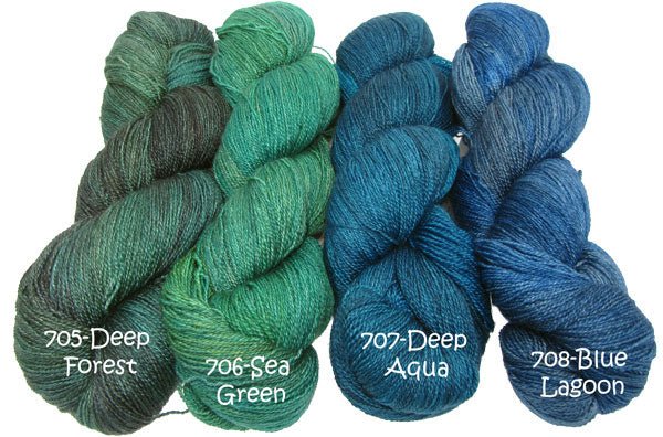 700 - Spiced plum GLEEM LACE - Fyberspates