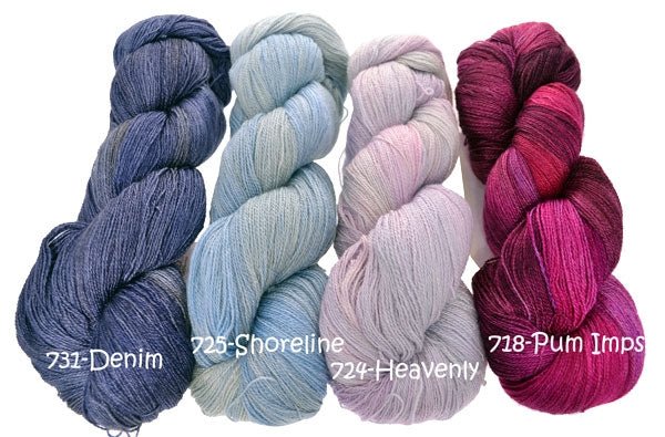 700 - Spiced plum GLEEM LACE - Fyberspates