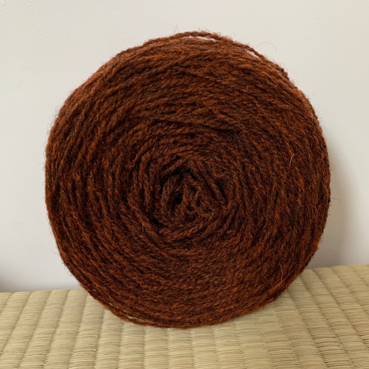 2 fils Rust GRIS HEATHERS - Les Toisons Bretonnes