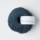 Deep Petroleum Blue Heavy Merino - Knitting for Olive