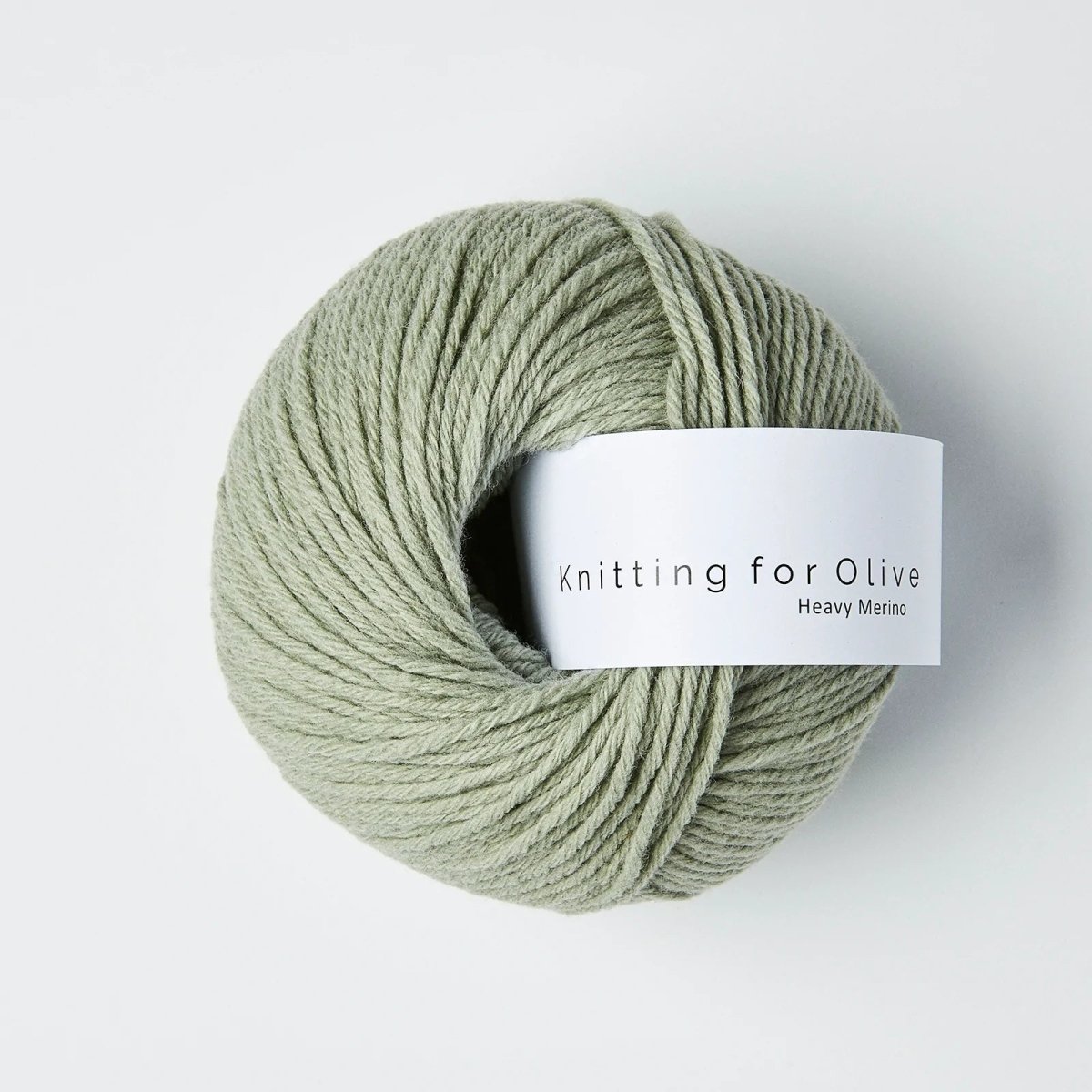 Dusty Artichoke Heavy Merino - Knitting for Olive