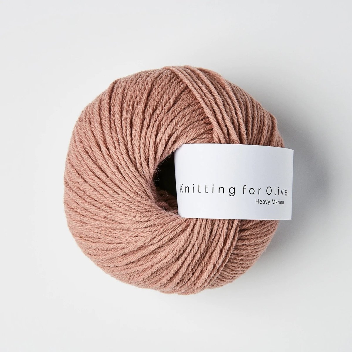 Rose Clay Heavy Merino - Knitting for Olive