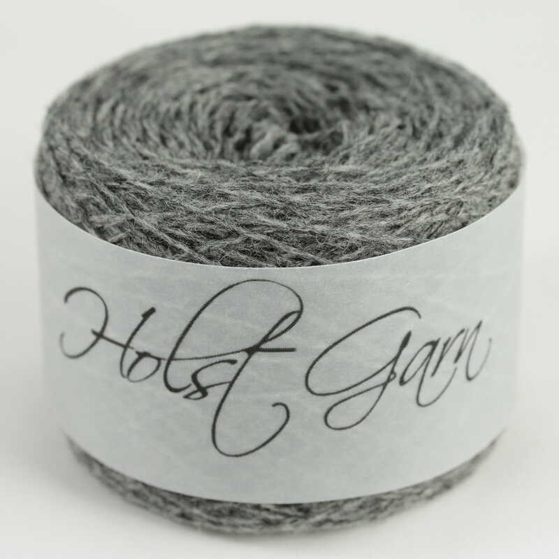 Flannel Grey Supersoft - 100% laine - Holstgarn - Holstgarn