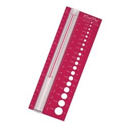 JAUGE AIGUILLES ET ECHANTILLON - Knit Pro