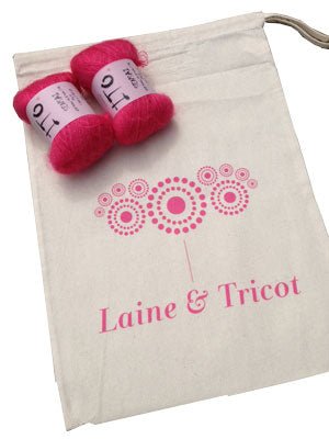 300 - Pale Blush KIT CHALE COSY1 - Laine et Tricot