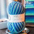 831 - Blue Lagoon KIT CHAUSSETTES - COMPOTE A L'ARC EN CIEL - Laine et Tricot