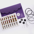 Kit complet d'aiguilles circulaires bois symfonie deluxe - Knit Pro