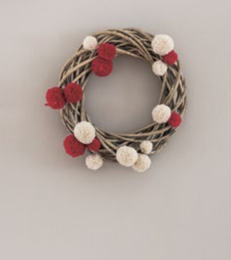 20cm KIT COURONNE DE NOEL - Sandnes Garn