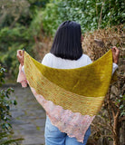 KIT POUR REALISER LE CHÂLE TAFFY WAVES - Hedgehogfibres