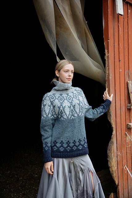 Bleu XS KIT POUR REALISER LE PULL IKU - TURSO - Rauma