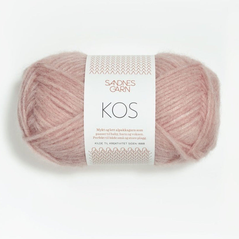 3511 - Rose poudre KOS - Sandnes Garn