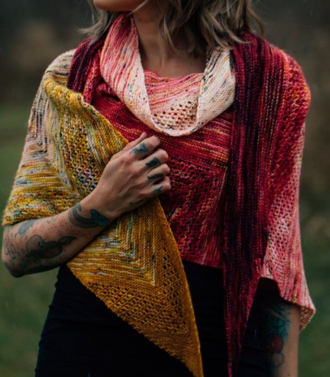 LAINE POUR KIT CHALE FIND YOUR FADE - Laine et Tricot