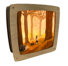 Autumn time Lampe magique et ses plaques d'illustrations au choix - Esther Bennink
