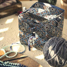 Ajrak Lantern Moon Knit out box - Lantern Moon