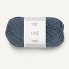 6061 - Bleu foncé/Gris LINE - Sandnes Garn