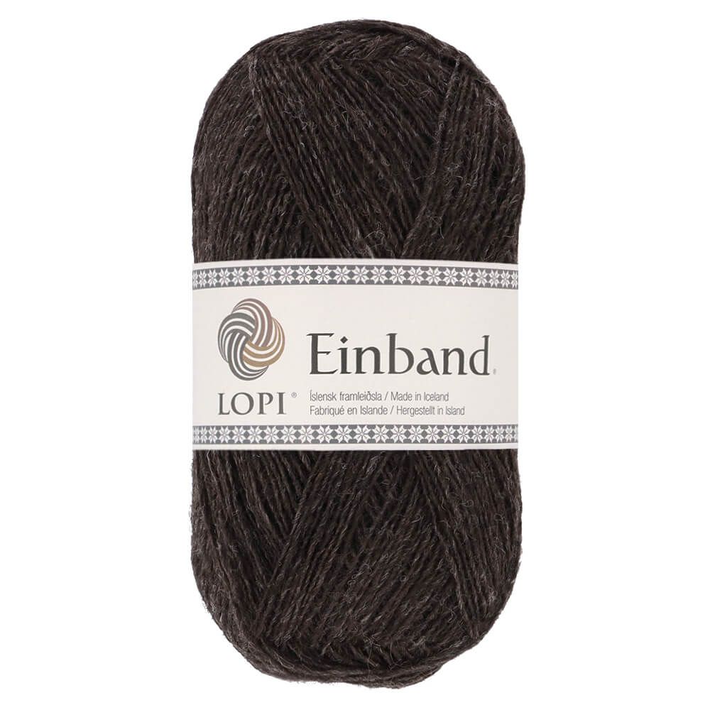 0852 - Marron/Noir Lodband - Einband - Istex - Lopi