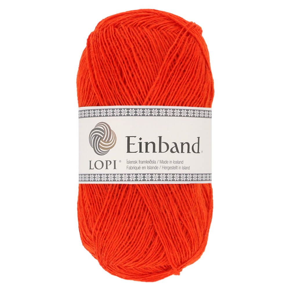 1766 - Orange Lodband - Einband - Istex - Lopi