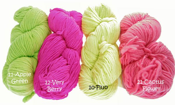 010 - Fluo MALABRIGO WORSTED UNIE - Malabrigo