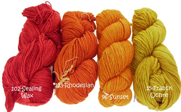010 - Fluo MALABRIGO WORSTED UNIE - Malabrigo