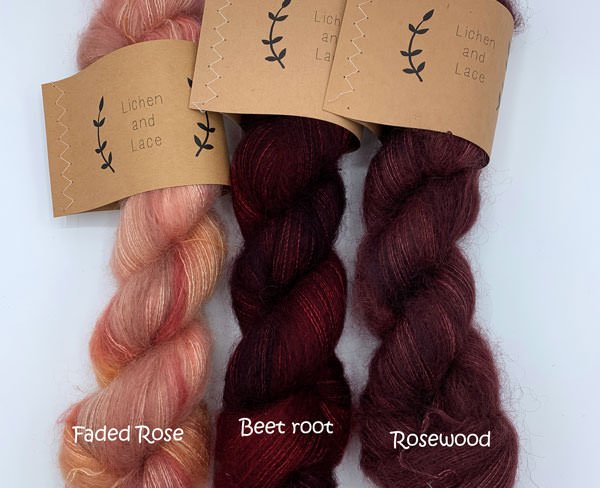 Amber MARSH MOHAIR - Lichen and Lace