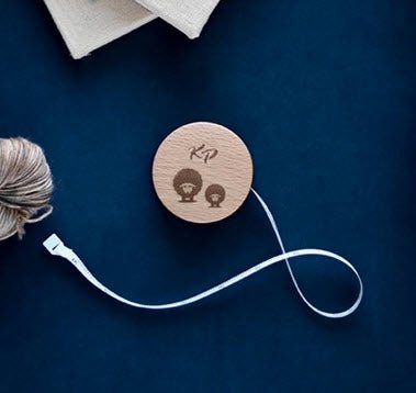 METRE - RUBAN ROND EN BOIS KNIT PRO - Knit Pro