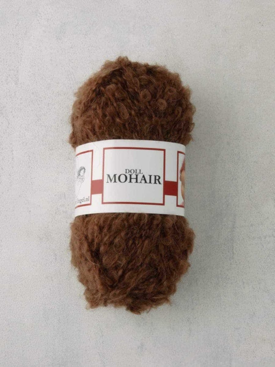 4550 - Brown MOHAIR BOUCLE - De Witte Engel