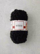 4580 - Black MOHAIR BOUCLE - De Witte Engel