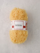 4610 - Yellow MOHAIR BOUCLE - De Witte Engel