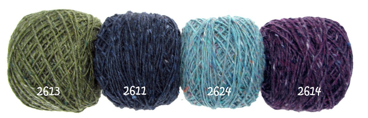 50 g 2601 - Oatmeal MOHAIR TWEED - Mes Petites Pelotes