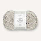 1035 - Lys Gramelert Tweed Peer Gynt - Sandnes Garn