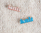 Bleu PINS KNIT - Twig & Horn