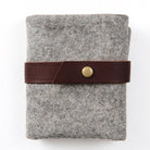 Light Gray POCHETTE EN LAINE POUR AIG. INTERCHANGEABLES TWIG&HORN - Twig & Horn