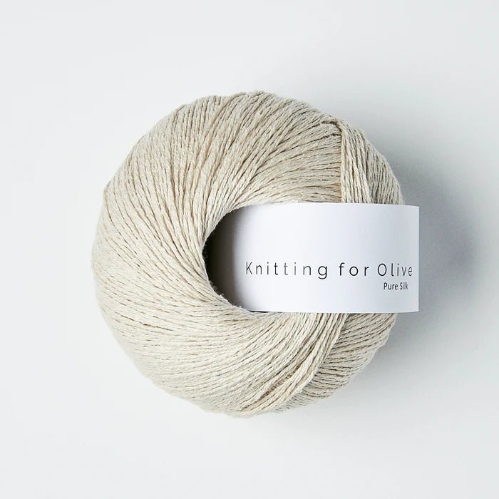 Putty Pure Silk - Knitting for Olive
