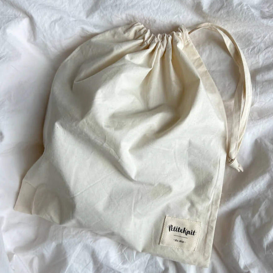 Naturel Sac à projet PetiteKnit - Petite Knit