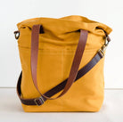 Mustard SAC A TRICOT EN TISSU TWIG&HORN - Twig & Horn