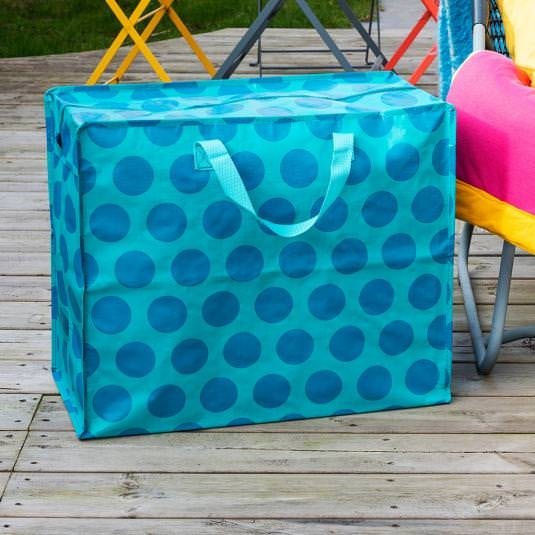 Blue on Turquoise Spotlight SAC DE RANGEMENT JUMBO - REX LONDON - Rex London