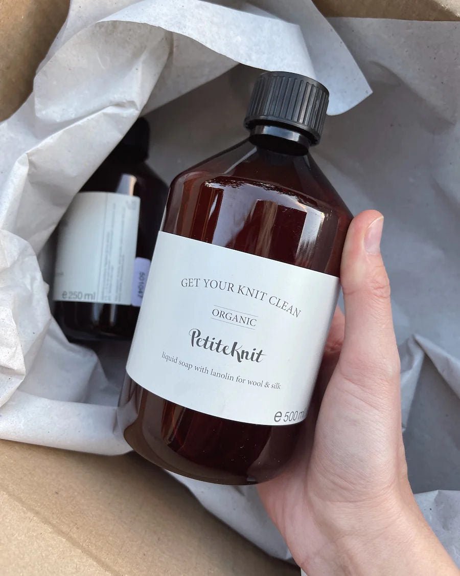 500ml Savon liquide biologique à la lanoline PetiteKnit - Petite Knit