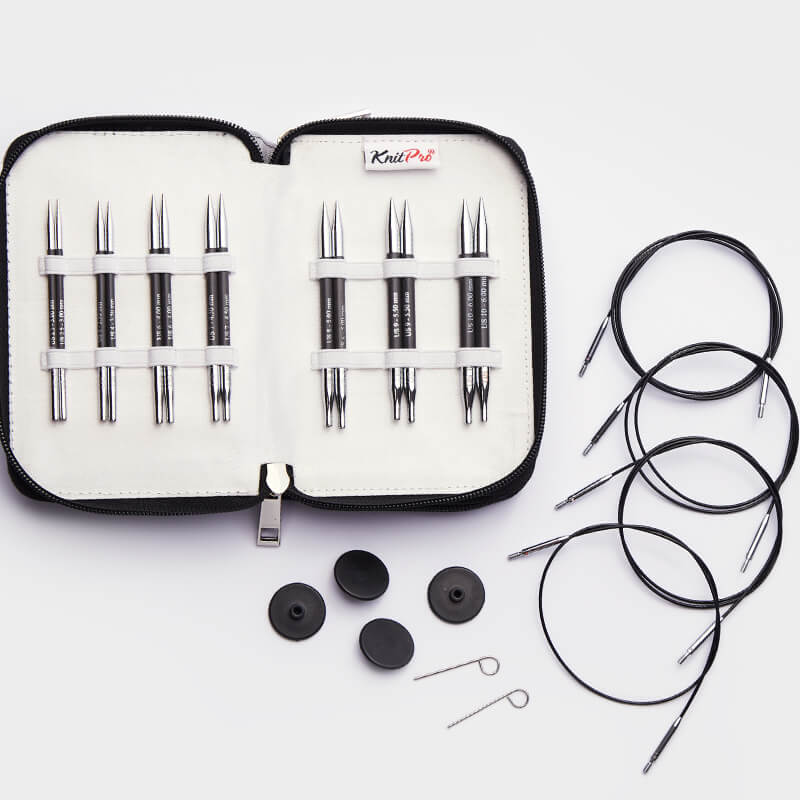 Set d'aiguilles circulaires interchangeables Karbonz Special 40 cm Knit Pro - Knit Pro