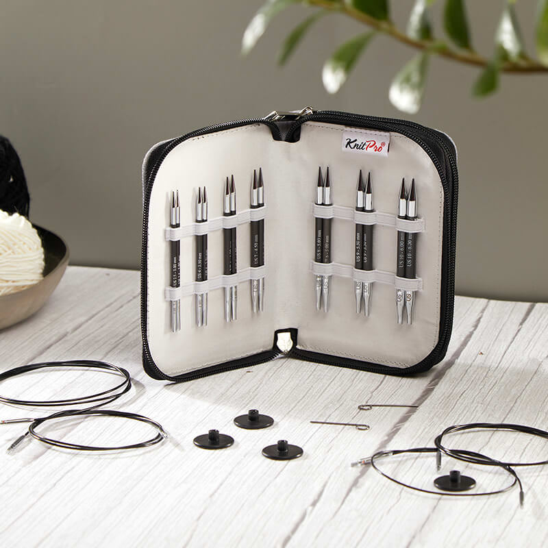Set d'aiguilles circulaires interchangeables Karbonz Special 40 cm Knit Pro - Knit Pro
