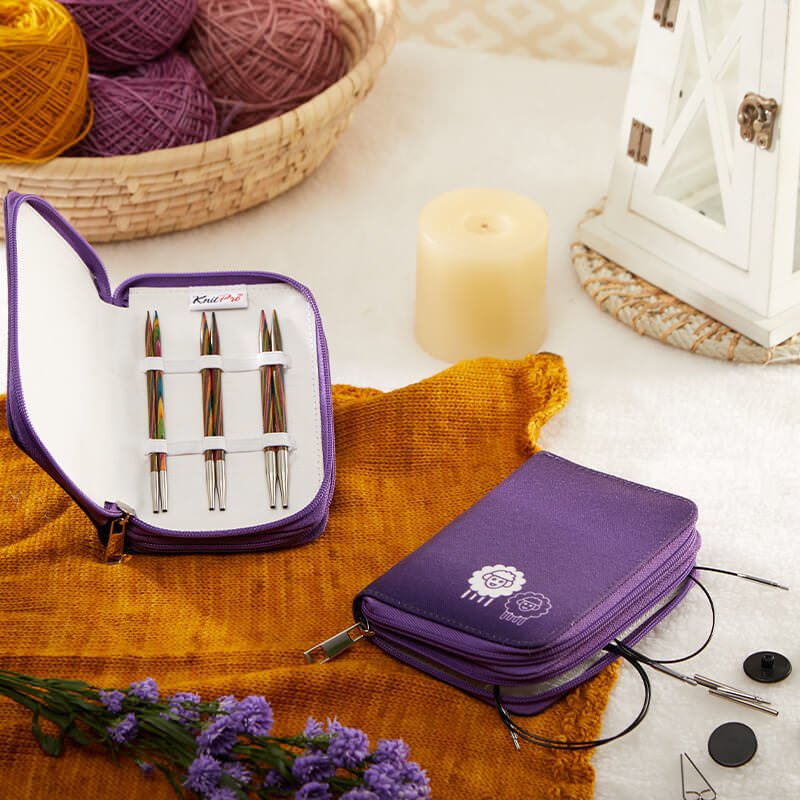Set d'aiguilles circulaires interchangeables Symfonie Starter - Knit Pro