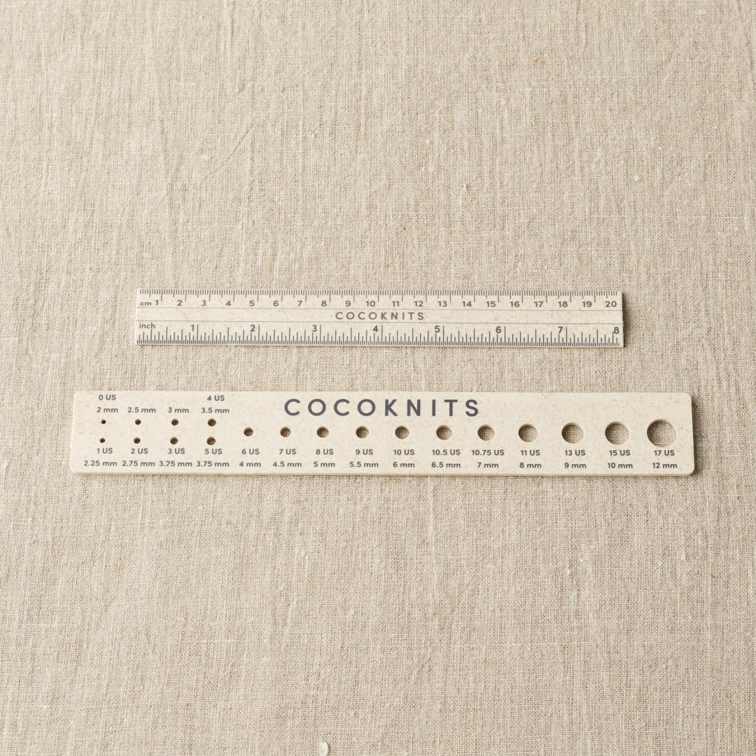 SET REGLE ET JAUGE COCOKNITS - Coco Knits
