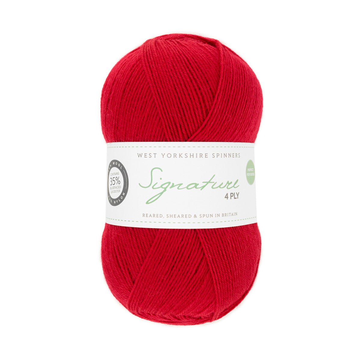 1000 - Rouge SIGNATURE 4PLY - HAPPY FEET COLLECTION - West Yorkshire Spinners