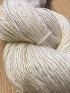 SILVER SPARKLE SINGLES - Laine à teindre - Laine à teindre