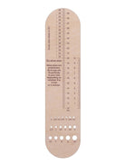 SOCK KNITTING RULER ET JAUGE - Laine et Tricot