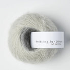 Pearl Gray Soft Silk Mohair - Knitting for Olive